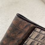 Roberto Cavalli Freedom Animal Print Tri-Fold Wallet Photo 9