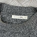 Rag and Bone  / Jean cold shoulder knit heathered long sleeve grey sweater sm Photo 5