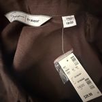 Avenue  Brown Trench Coat with Large Buttons Photo 1