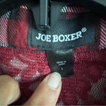 Joe Boxer Plaid Red and White Women’s Shirt Size L Photo 5