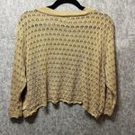 Caren Sport Sweater 2X Crochet‎ Shrug Cropped Cardigan Vintage 90s Y2K Brown Size undefined Photo 4