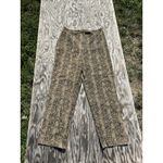 VINTAGE Fundamental Things Pants Women 14 Brown‎ High Rise Snake Skin Fall Brown Photo 2