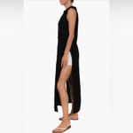 Everyday Ritual Vivienne Sleeveless Cotton Gauze Dress Top NEW Black Photo 3