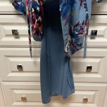 Charles Henry  Tie Neck Shift Dress Photo 3