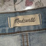 Madewell  Relaxed frayed Denim cotton Shorts button fly Cedarcroft Wash Size 32 Photo 8