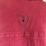 Diane Gilman DH2 by  Embellished Pink Denim Jacket womens size 1X‎ studded Photo 12