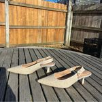 A New Day Women's Milan Slingback Heels -  size 8 wedding guest pearl spring Photo 3