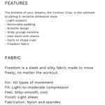 CSB Freedom Contour Crop Size XS Photo 3