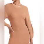 STAUD  Marylebone Sweater Dress in Camel Photo 2