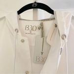 Anthropologie B3.0 /  Nylon Swing Coat in White NWT Size M Retail $148 Photo 8