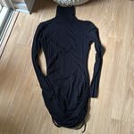Black Long Sleeve Turtleneck Dress Size XS Photo 2