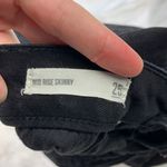 Francesca's  Basic Black Mid Rise Skinny Jeans Photo 5