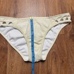 Laundry by Shelli Segal Laundry Shelli Segal Off White Cream Bandeau Bikini Swim Suit 2PC Size Medium Photo 9