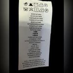 Michael Kors Michael Kors White Textured Patterned Short Sleeve Blouse with Fringe Hem Photo 5