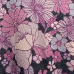 Sundry  Mod Floral Sweatshirt in Bright Orchid size 2 ( medium) NWT Photo 2