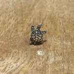 Sterling Silver Mini Turtle 925 Single Stud Earring Photo 0