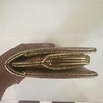 BARONET VINTAGE GOLD FOIL KISS LOCK WALLET CLUTCH Photo 8