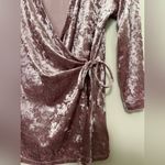 Inner Beauty Crushed Velvet Wrap Dress Photo 2
