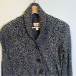 G.H Bass Black White Knit Cardigan Sweater Size XS Photo 10