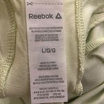 Reebok  Racerback Scoop Neck Tank Top Sleeveless Lime Cream Heather L/G/G NWOT Photo 1
