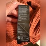 Anthropologie  Maeve Mockneck Tie Waist Sweater Dress in Cedar Photo 6