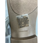 SO Womans  Slipon Thong Sandals XL Silver Sparkly Slingback NWOT Photo 5