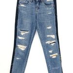 BLANK NYC  Still Water Crop Girlfriend Cut Jeans Photo 0