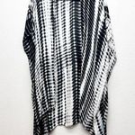 Michael Stars Convertible Ruana Alligator Tie-Dye Scarf Wrap Sarong Boho Beachy Photo 0