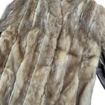 Vintage Zenthoefer’s Furs Fur Jacket with Leather Panels Size L Photo 12