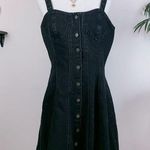 En Saison Cyprus Denim Mini Dress Washed Black Photo 0