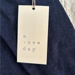 A New Day NWT  Navy Blue Terry clothe Shorts Photo 2