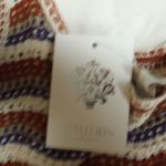 Rebellious One Stylish Wavy Crochet Tank Top - Brown, Blue, Cream Photo 3