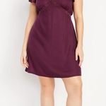 Old Navy Women's Midi Dress in Plum Photo 0