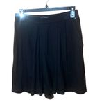 Eileen Fisher 404.  pleated light weight flowy black shorts size XXS Photo 6