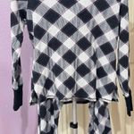 Victoria's Secret  Black and White Checkered Pajama Pants Photo 0