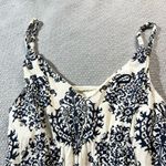 Target ⭐️Patrick Robinson for  Black White Paisley Print Smocked Dress Size Small Photo 2