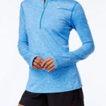 Nike  Running Dri Fit Blue Activewear Quarter Zip Size XS Photo 0