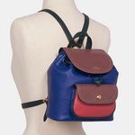 Coach NWOT Pennie Backpack 22” Colorblock Sport Blue Multi Photo 3