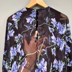 Mac Duggal IEENA for  Floral Cape Mini Shift Dress 2 Photo 6