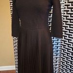 Ganni Fulton Pleated Black Dress Size XS Photo 3
