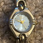 Faded Glory  women’s vintage dainty silver/blue‎ bracelet watch one size Photo 3