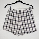 Princess Polly New Black & White Breanna Check Plaid Skort Size 4 Photo 5