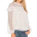 Amur White Florence Top Size S Photo 4