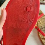 Michael Kors MK Logo Charm Jelly T Strap Sandals Photo 5