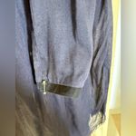 Helmut Lang  black gauzy button up long sleeves shirt size S Photo 5