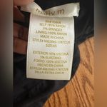 matty m  Black Pull On Stretchy Straight Pencil Midi Skirt Size XS NWOT Photo 11