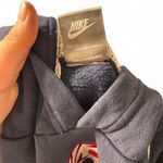 Nike Silver Tag Y2K Navy Blue, Red, and Grey  Hoodie Women's Size Small Photo 5