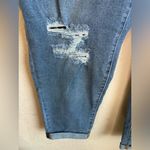 Lane Bryant Mid-Rise Boyfriend Distressed Plaid Patchwork Magic Waist Jeans 20 Photo 4