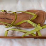 Lucky Brand  Bylee Strappy Sandals Women’s Sz 8.5 M NWT Yellow Photo 1