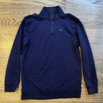 Tommy Bahama  1/4 Zip Pullover Sweatshirt Casual Comfy Blue Size S Photo 0